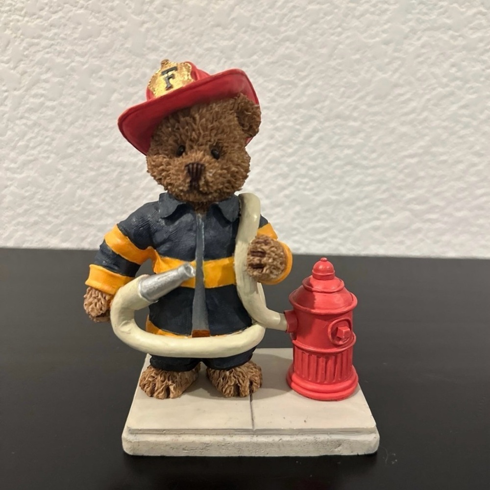The Windsor Bear Firefighter Bear Figurine